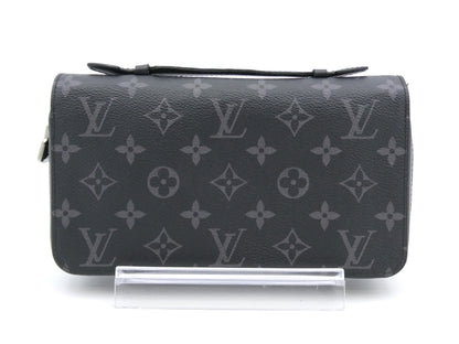 LOUIS VUITTON Monogram Eclipse Zippy XL IC-activated Wallet
