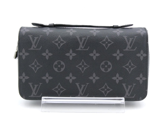 LOUIS VUITTON Monogram Eclipse Zippy XL IC-activated Wallet