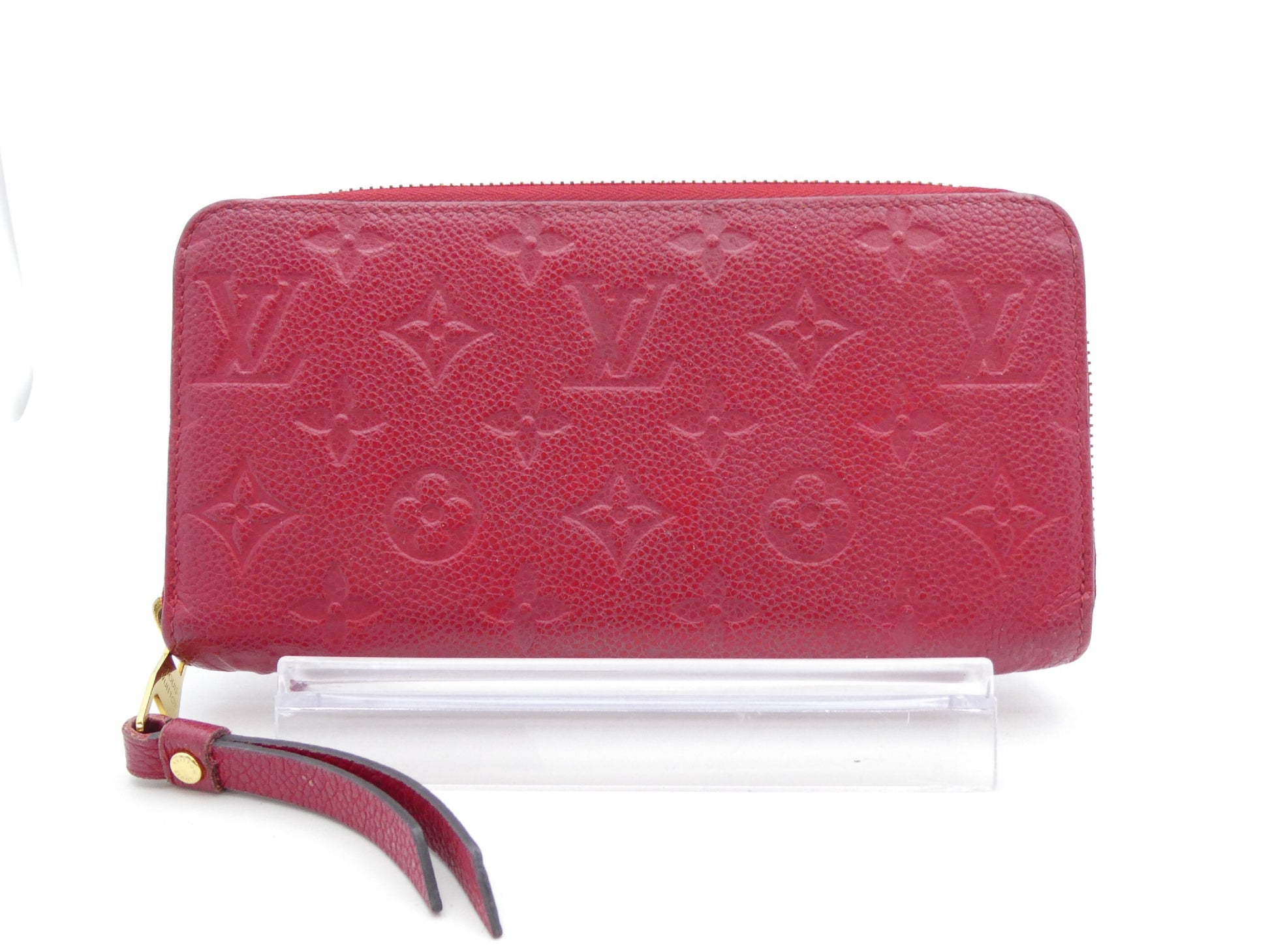 LOUIS VUITTON Monogram Empreinte Zippy Wallet