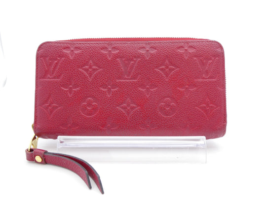 LOUIS VUITTON Monogram Empreinte Zippy Wallet