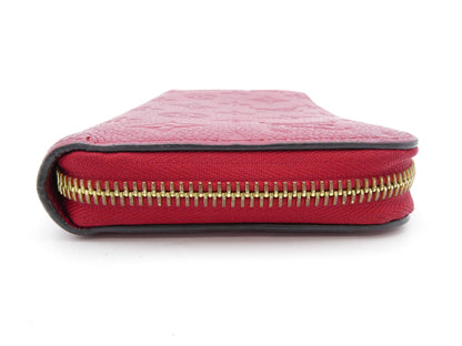 LOUIS VUITTON Monogram Empreinte Zippy Wallet