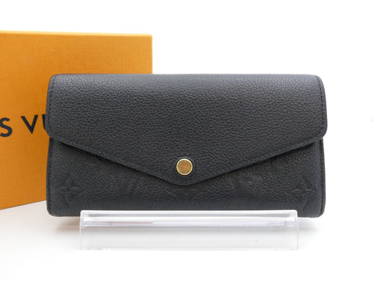 LOUIS VUITTON Monogram Empreinte Portefeuille Sarah Wallet