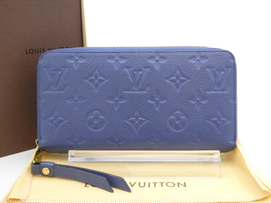 LOUIS VUITTON Monogram Empreinte Zippy Wallet