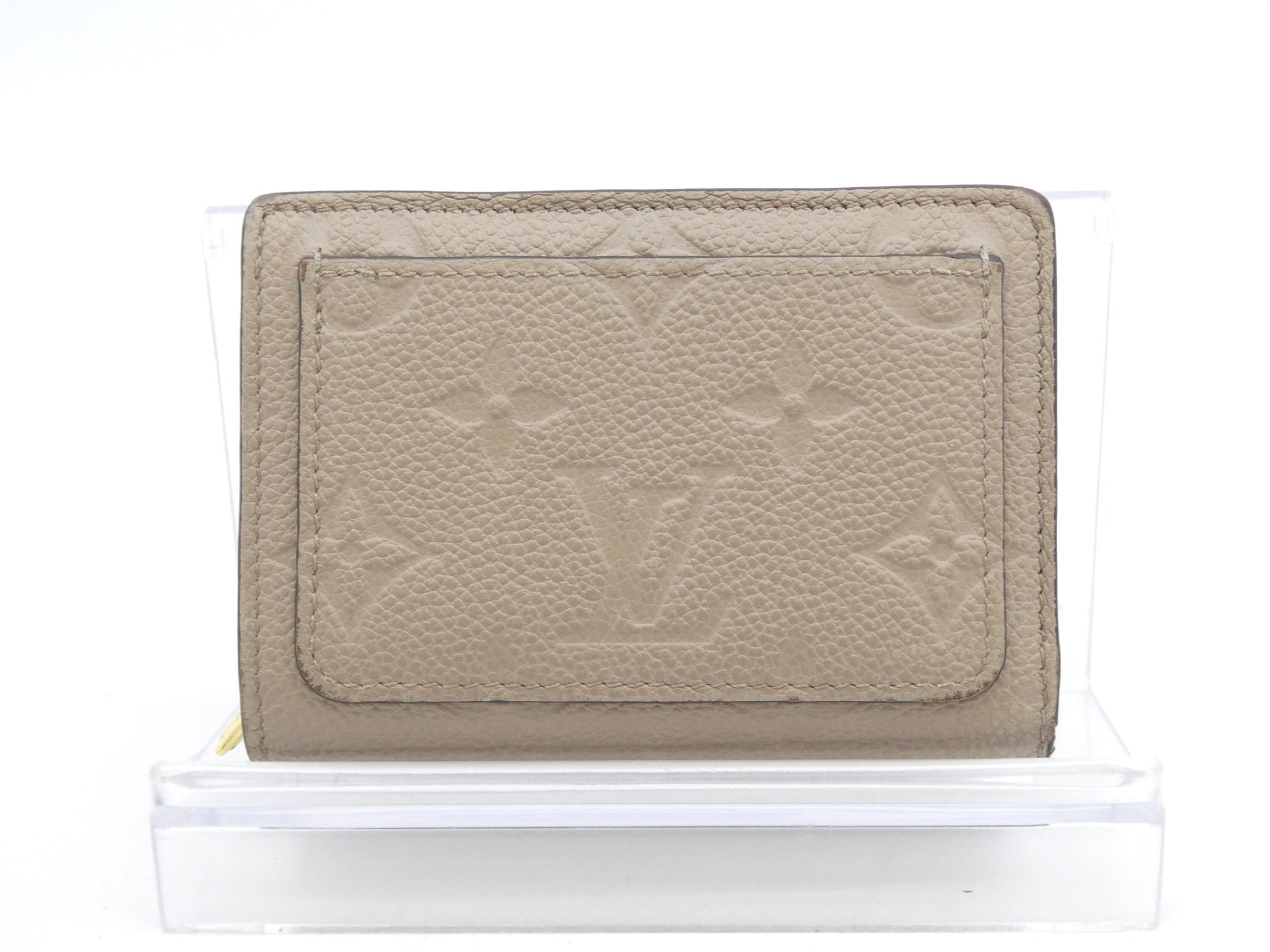 LOUIS VUITTON Monogram Empreinte Portefeuille Claire Wallet with IC Reaction