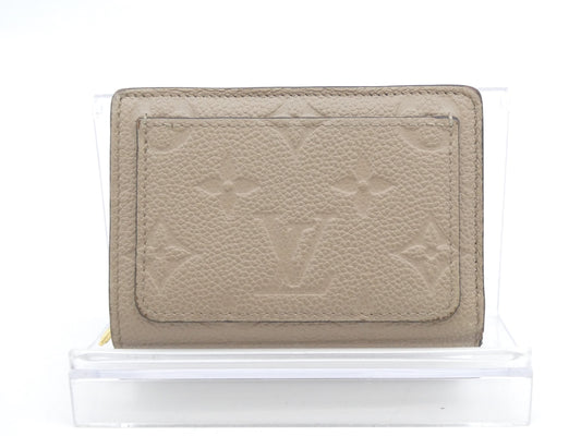LOUIS VUITTON Monogram Empreinte Portefeuille Claire Wallet with IC Reaction