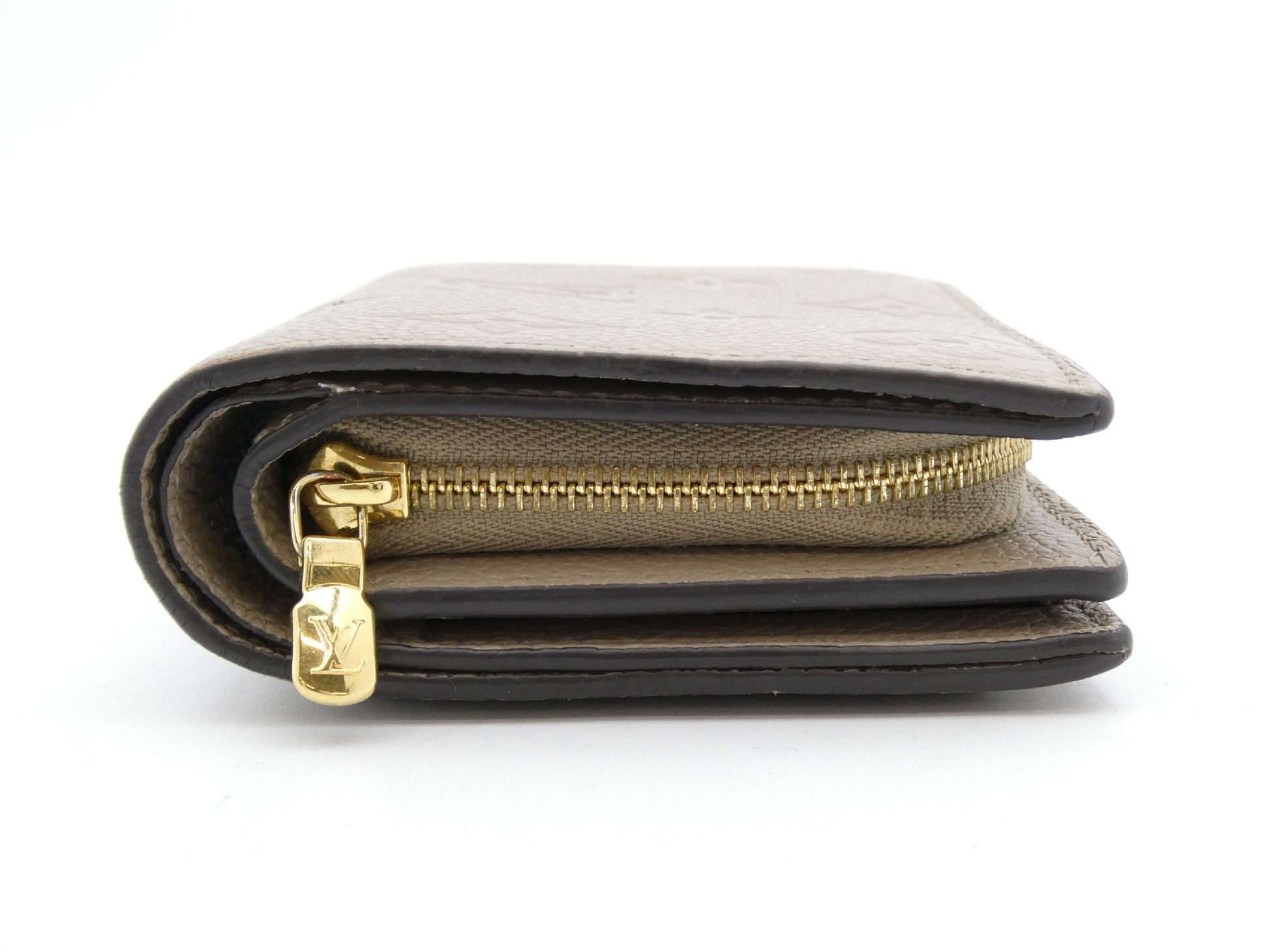 LOUIS VUITTON Monogram Empreinte Portefeuille Claire Wallet with IC Reaction