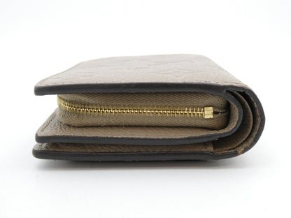 LOUIS VUITTON Monogram Empreinte Portefeuille Claire Wallet with IC Reaction