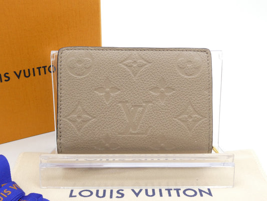 LOUIS VUITTON Monogram Empreinte Portefeuille Claire Wallet with IC Reaction