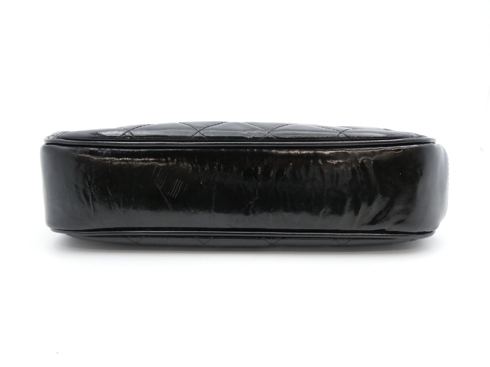 CHANEL Matelasse Coco Mark Enamel Clasp Handbag