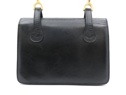 GUCCI Bamboo Leather Handbag