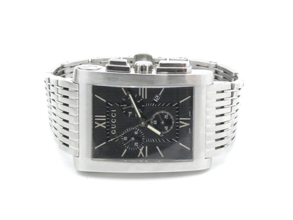 GUCCI G-Metro 8600M 11053135 Quartz Black Dial Men's Watch