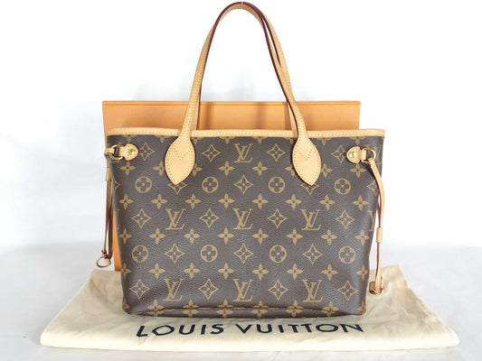 LOUIS VUITTON Monogram Neverfull PM Handbag