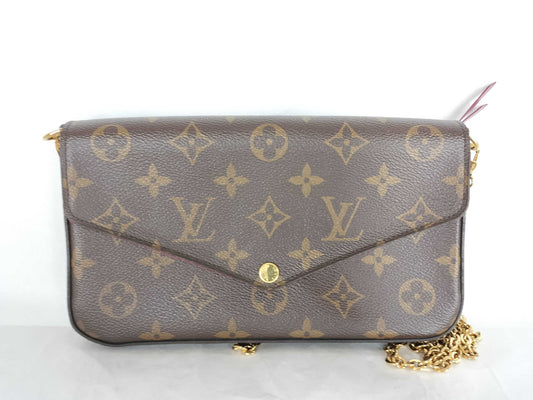 LOUIS VUITTON LOUIS VUITTON Monogram Pochette Felicie Shoulder Bag