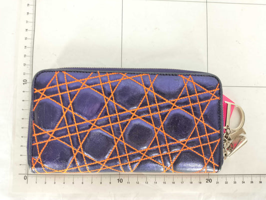 Dior Purple Wallet