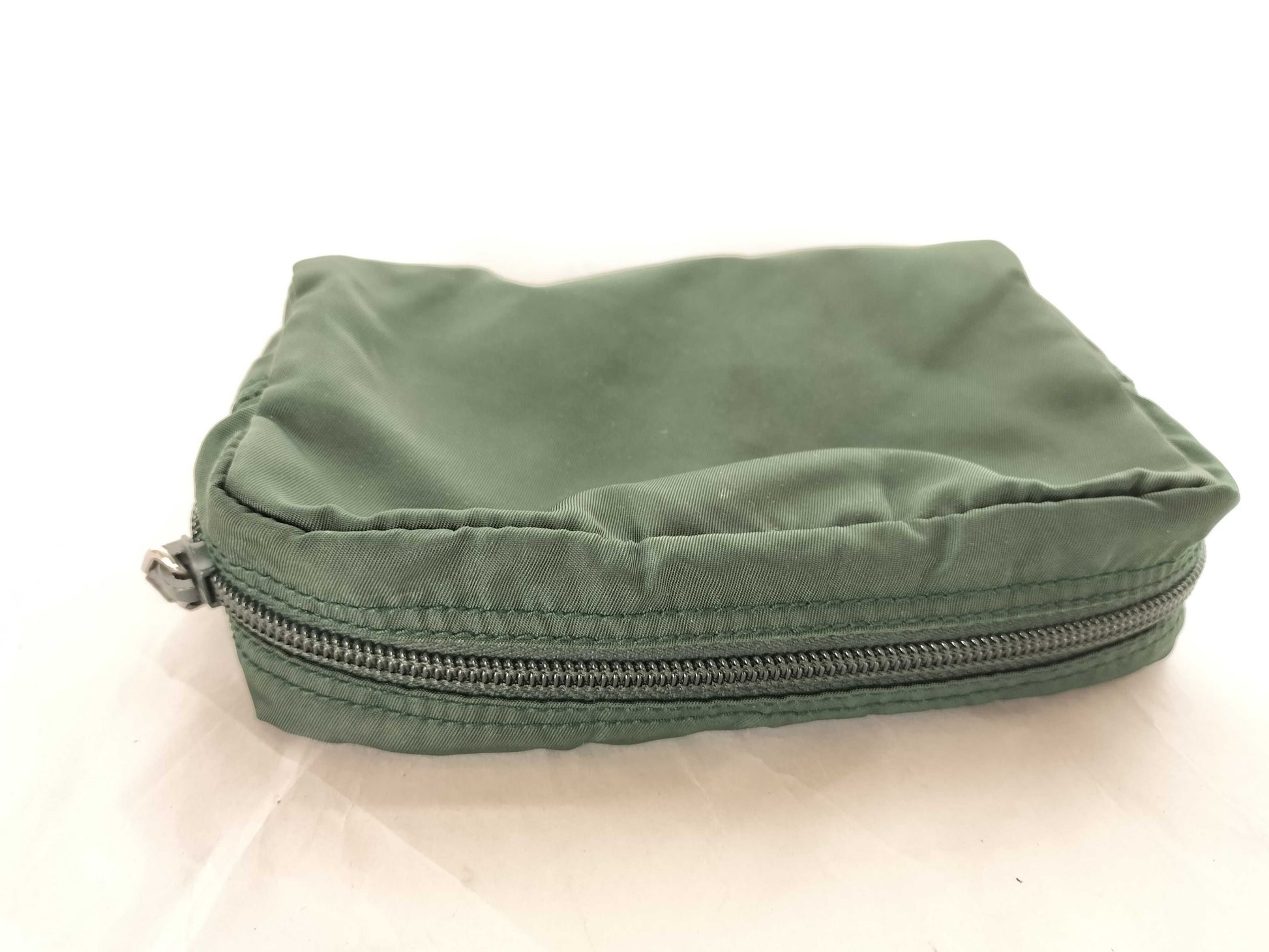 PRADA Green Billfold Pouch