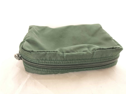 PRADA Green Billfold Pouch