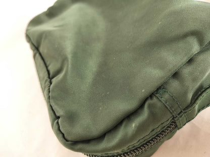 PRADA Green Billfold Pouch