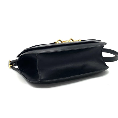 HERMES HERMES Vintage Box Calfskin Shoulder Bag 〇F Stamped Shoulder Bag