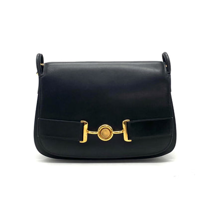 HERMES HERMES Vintage Box Calfskin Shoulder Bag 〇F Stamped Shoulder Bag