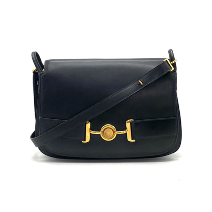 HERMES HERMES Vintage Box Calfskin Shoulder Bag 〇F Stamped Shoulder Bag