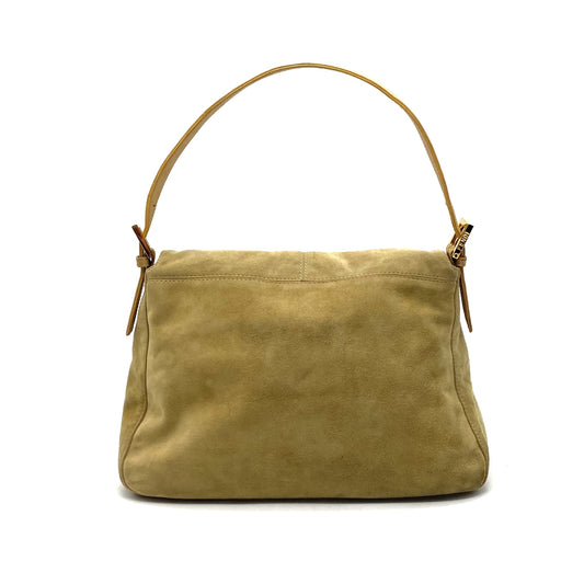 FENDI Mamma suede shoulder bag