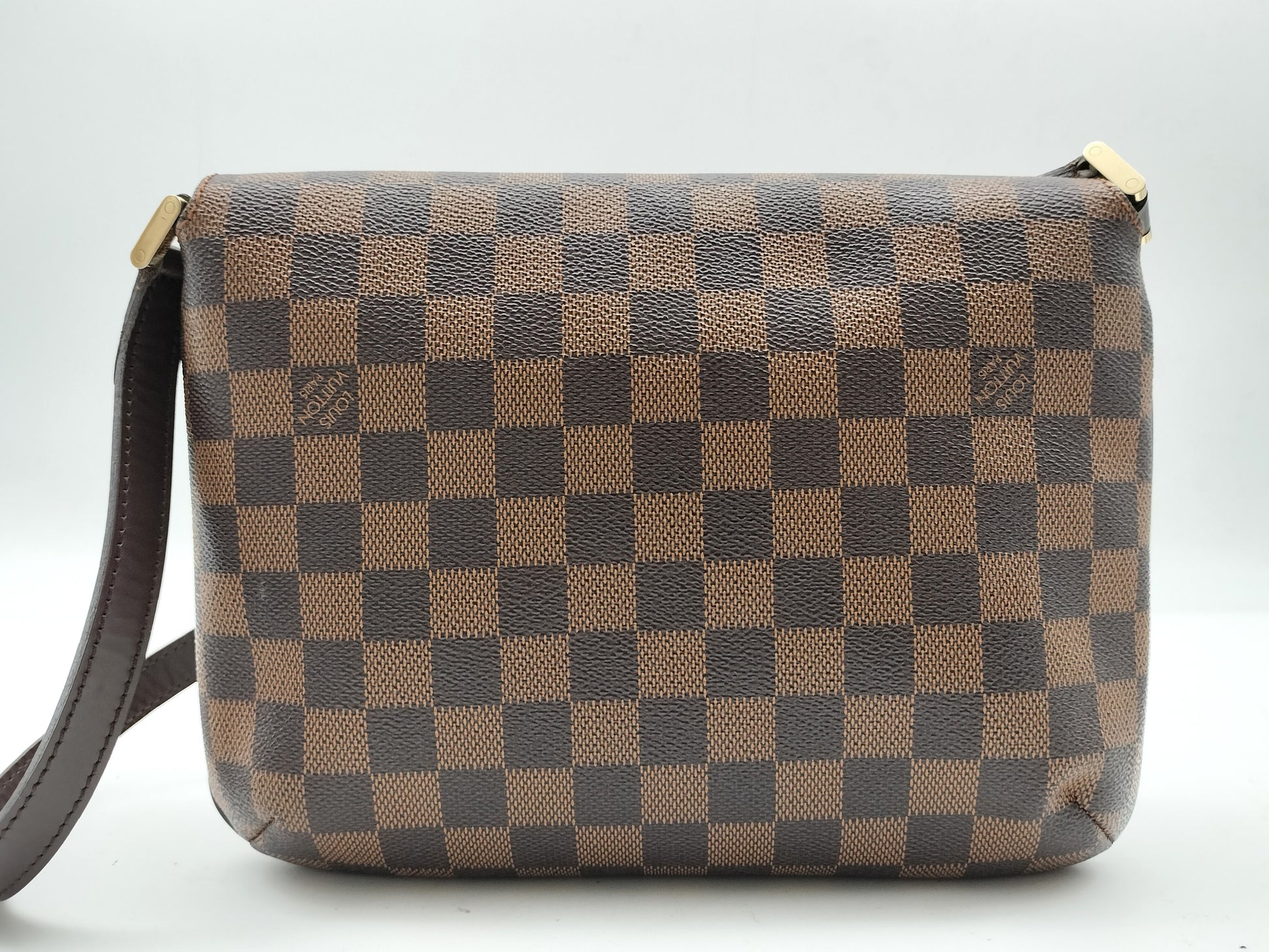 LOUIS VUITTON Damier Musette Tango Short Shoulder Bag N51255