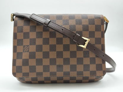 LOUIS VUITTON Damier Musette Tango Short Shoulder Bag N51255