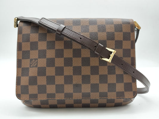 LOUIS VUITTON Damier Musette Tango Short Shoulder Bag N51255