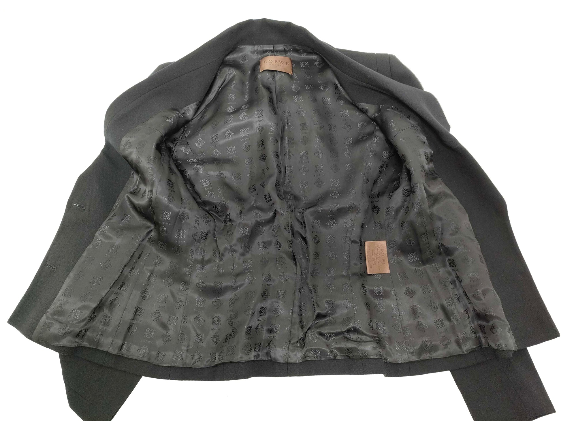 LOEWE LOEWE Women's Set Skirt #36 Black Jacket