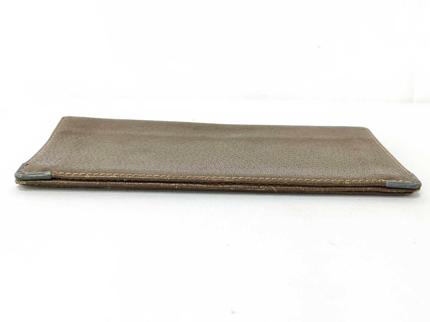 GUCCI GUCCI Old Bi-fold Wallet 030.070.0261 Leather Brown Wallet