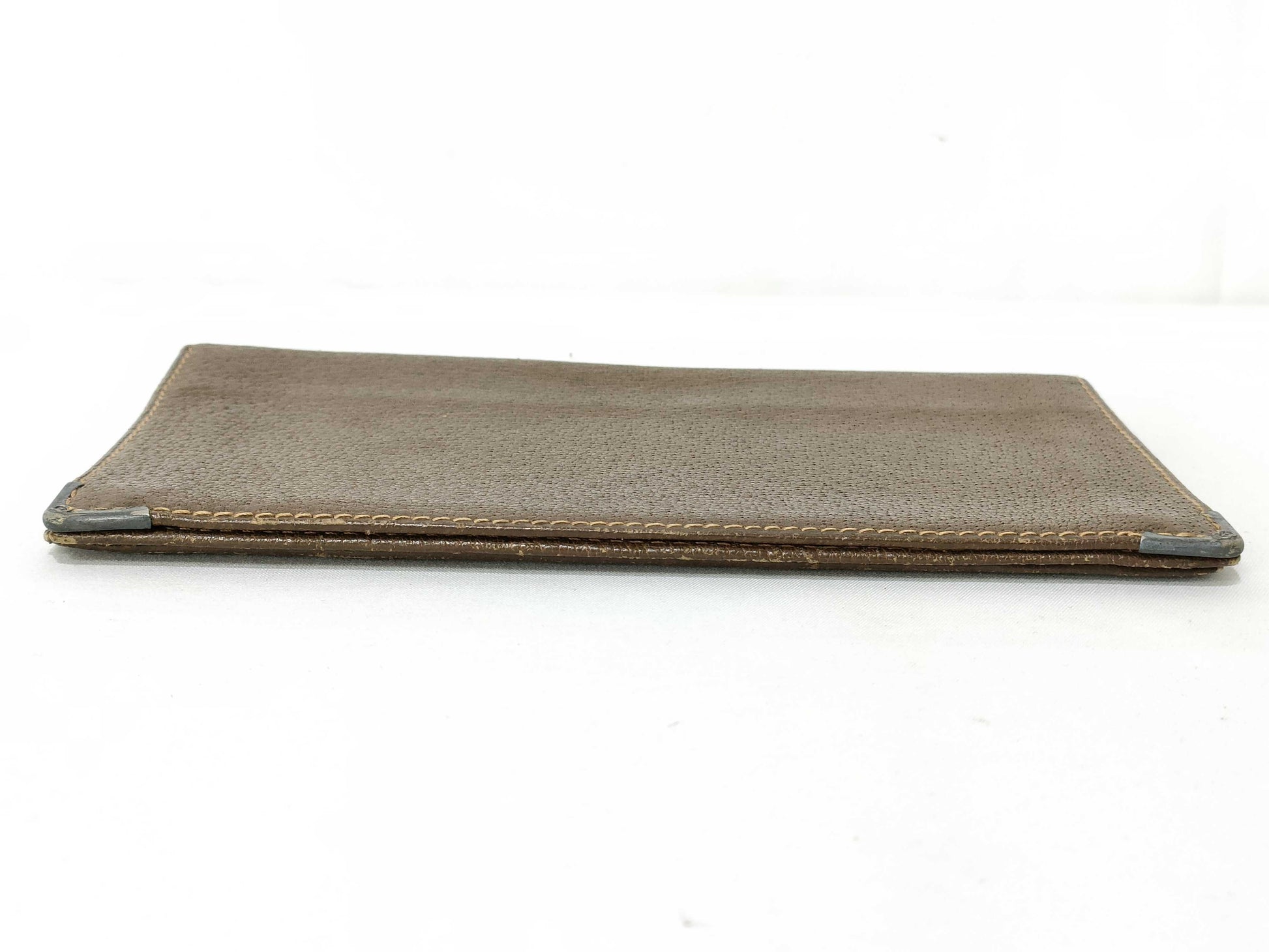 GUCCI GUCCI Old Bi-fold Wallet 030.070.0261 Leather Brown Wallet