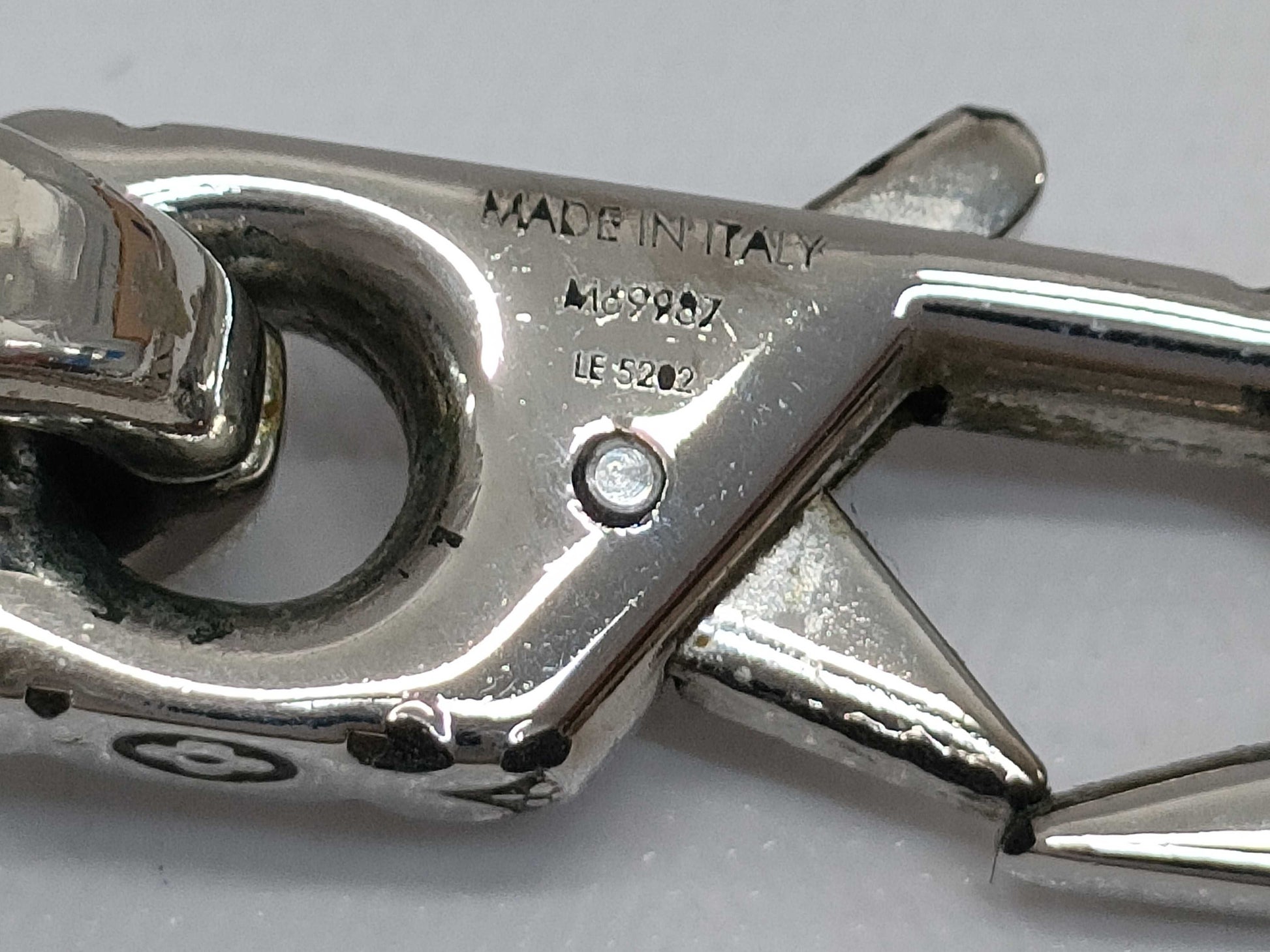 LOUIS VUITTON LV Chain Link Necklace M69987 184.8g Necklace