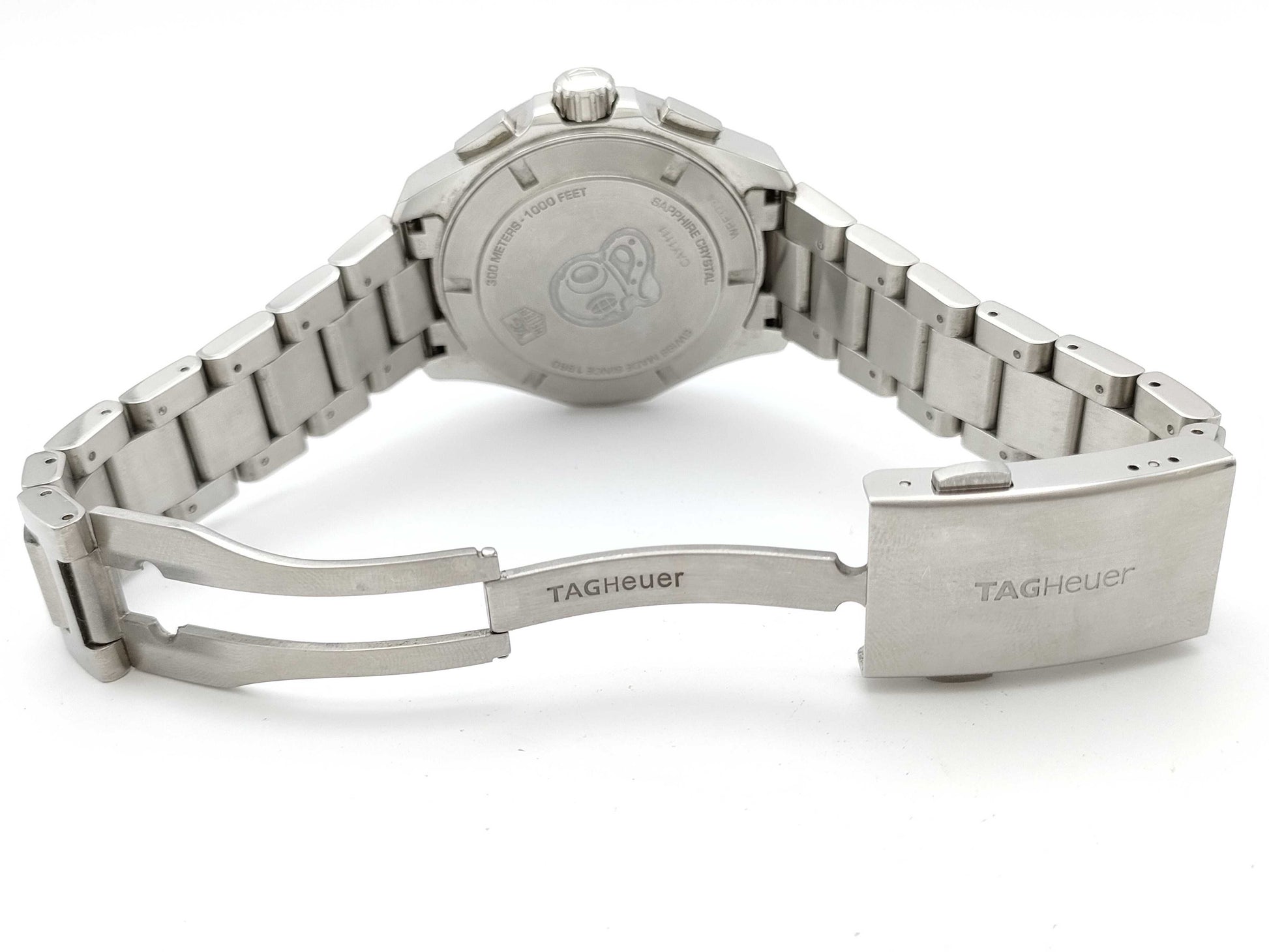 TAG Heuer Aquaracer CAY1111 WPF3724 Quartz White Dial Men's Watch