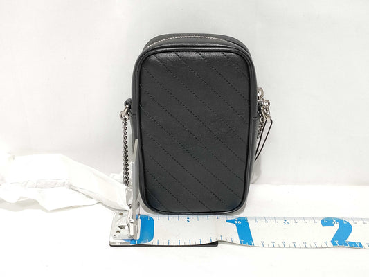 GUCCI GUCCI Interlocking Shoulder Bag 760315 Black Shoulder Bag