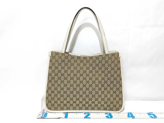 GUCCI GG Canvas Horsebit Tote Bag 623694 Tote Bag