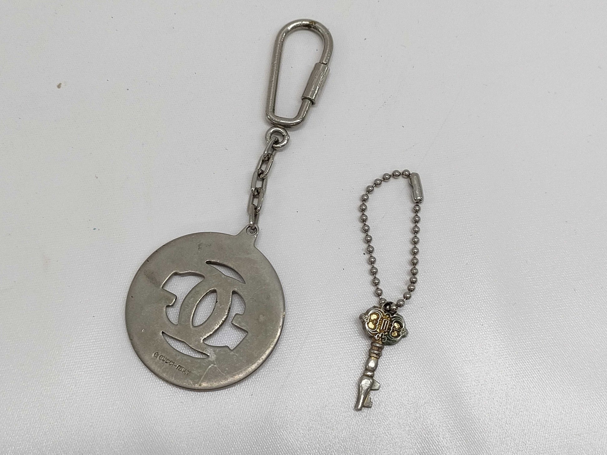 GUCCI GUCCI Circle Keychain Key Case/Keychain