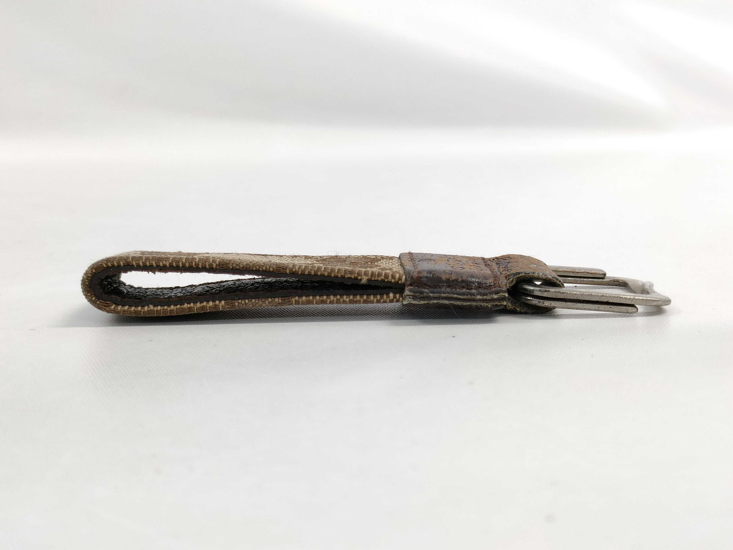 GUCCI GUCCI Key Ring, Blurred Numbers, Beige Other Accessories