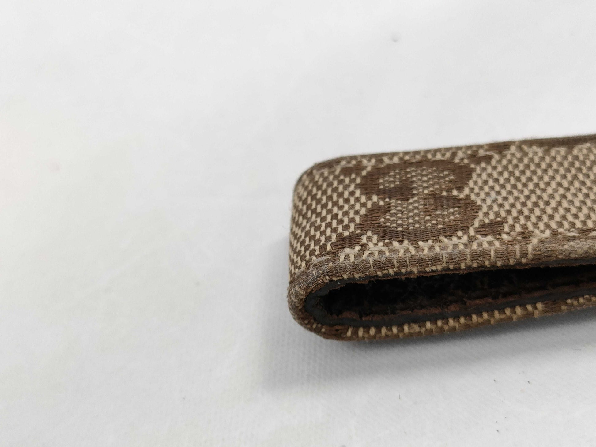 GUCCI GUCCI Key Ring, Blurred Numbers, Beige Other Accessories