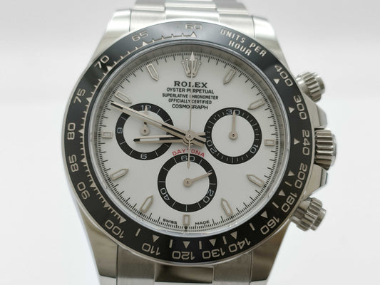 ROLEX Daytona 126500LN 5CE62382 White Dial Men's Watch