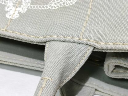 PRADA PRADA 2-way Canapa 1BG439 Gray Handbag