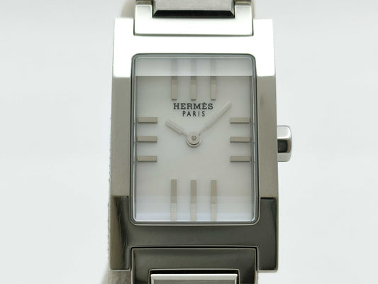 HERMES Tandem TA1.210 2259212 Quartz Shell Dial Women's Watch