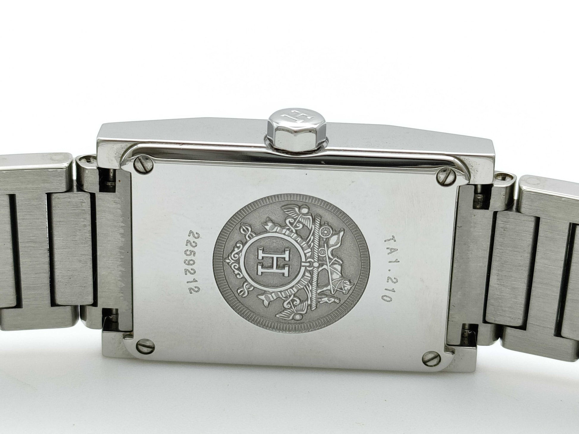 HERMES Tandem TA1.210 2259212 Quartz Shell Dial Women's Watch