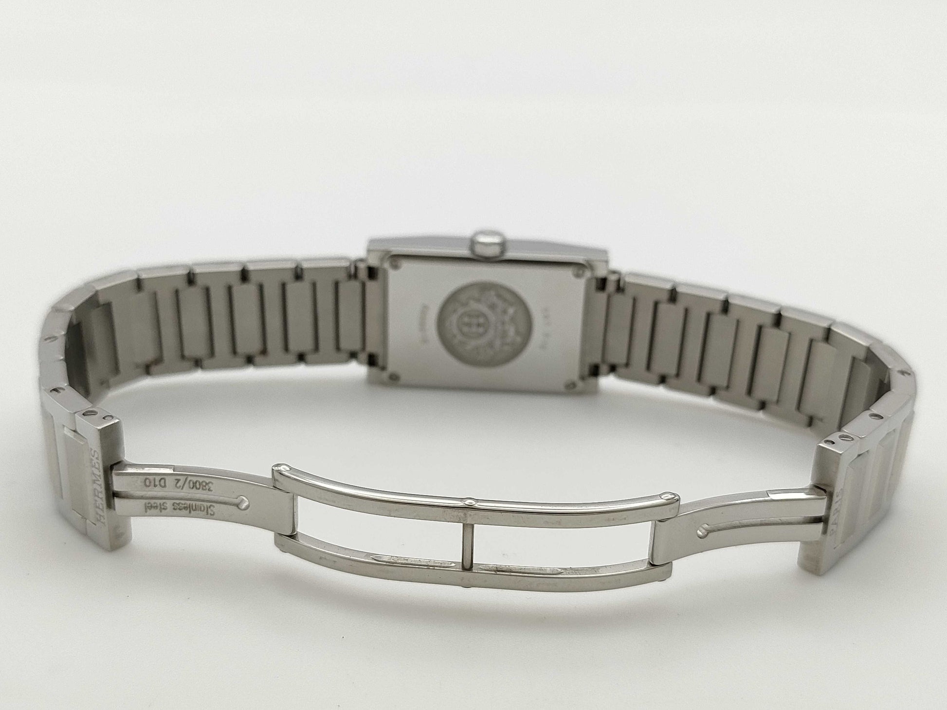 HERMES Tandem TA1.210 2259212 Quartz Shell Dial Women's Watch