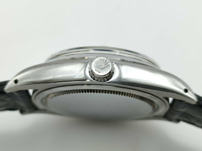 ROLEX 6694 8622304 Manual Winding Black Dial Boys' Watch