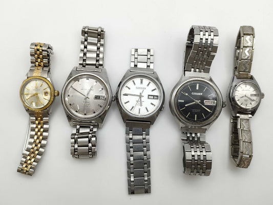 CITIZEN 5-piece watch collection Watch collection 