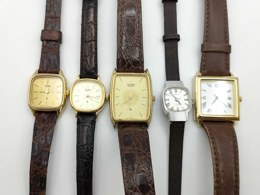 CITIZEN 5-piece watch collection Watch collection 