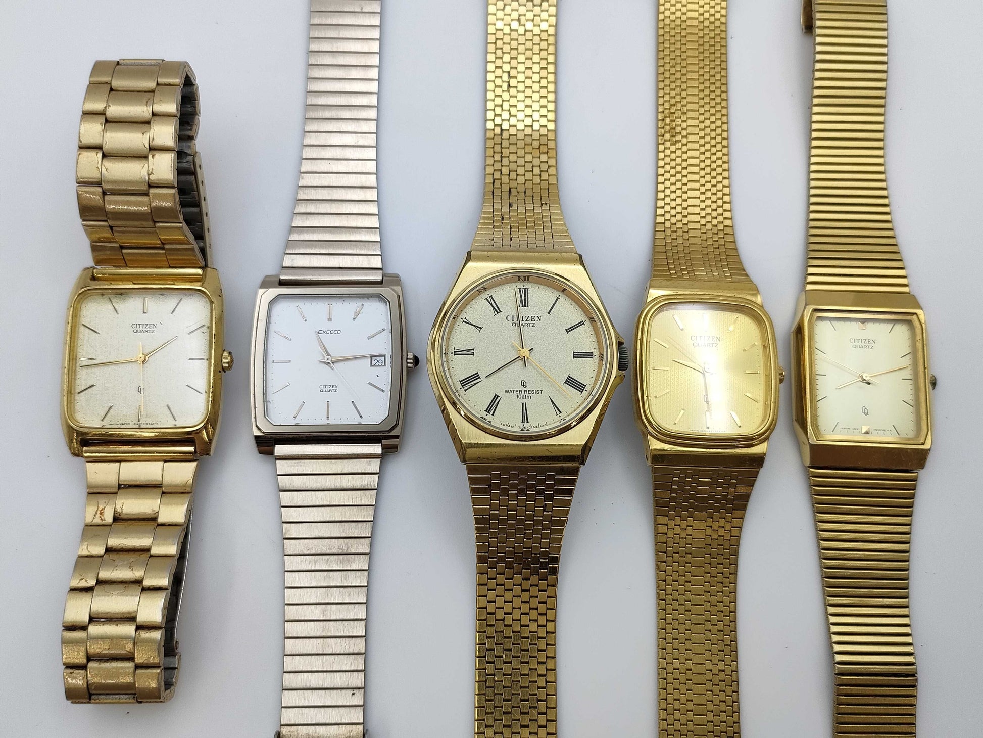 CITIZEN 5-piece watch collection Watch collection 