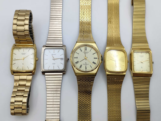 CITIZEN 5-piece watch collection Watch collection 