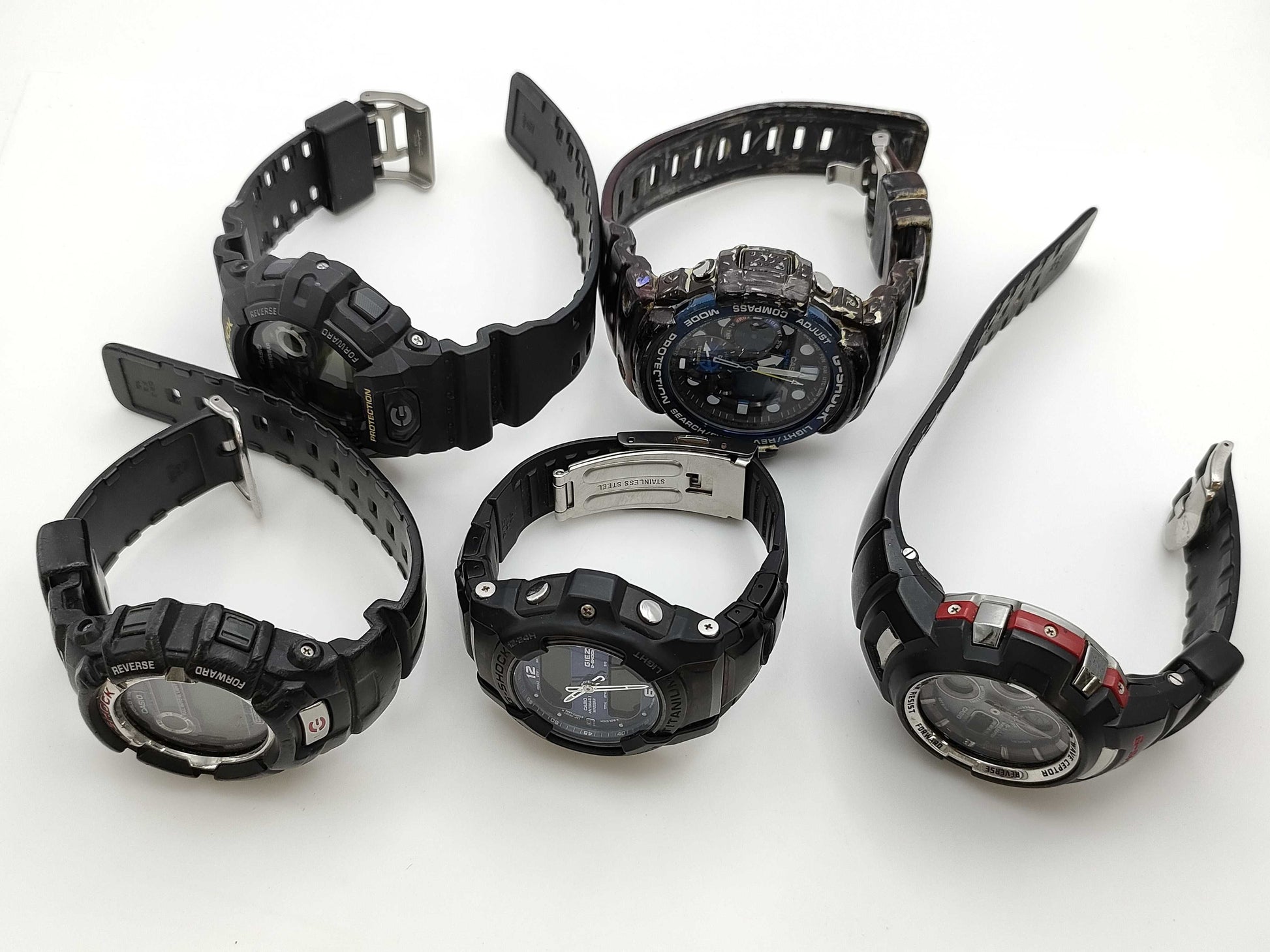 CASIO 5-piece watch collection Watch collection 