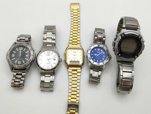 CASIO 5-piece watch collection Watch collection 